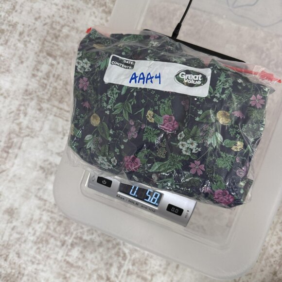 J Crew Shirt Womens Small Blue Floral Button Up Long Sleeve Pajama Top Garden - Picture 8 of 8